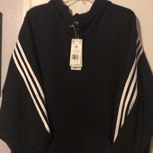 Women’s 4x black original Adidas hoodie